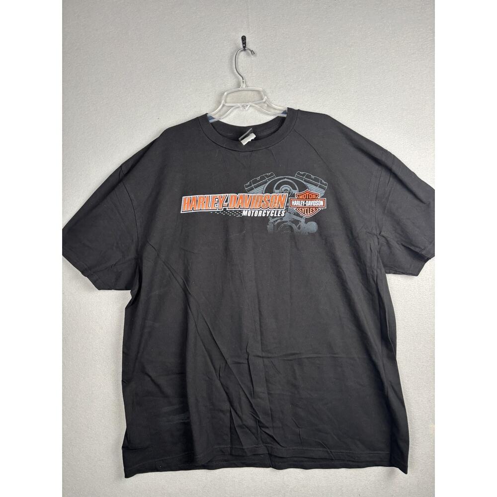 Harley Davidson Shirt Mens 3XL Black Nags Head North Carolina Motorcycle 2008